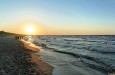 Sonnenuntergang am Strand